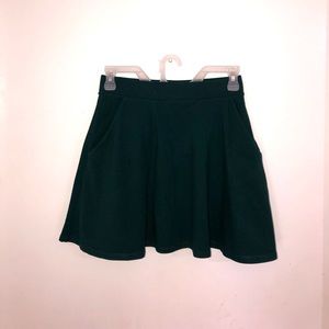 High waisted skater skirt